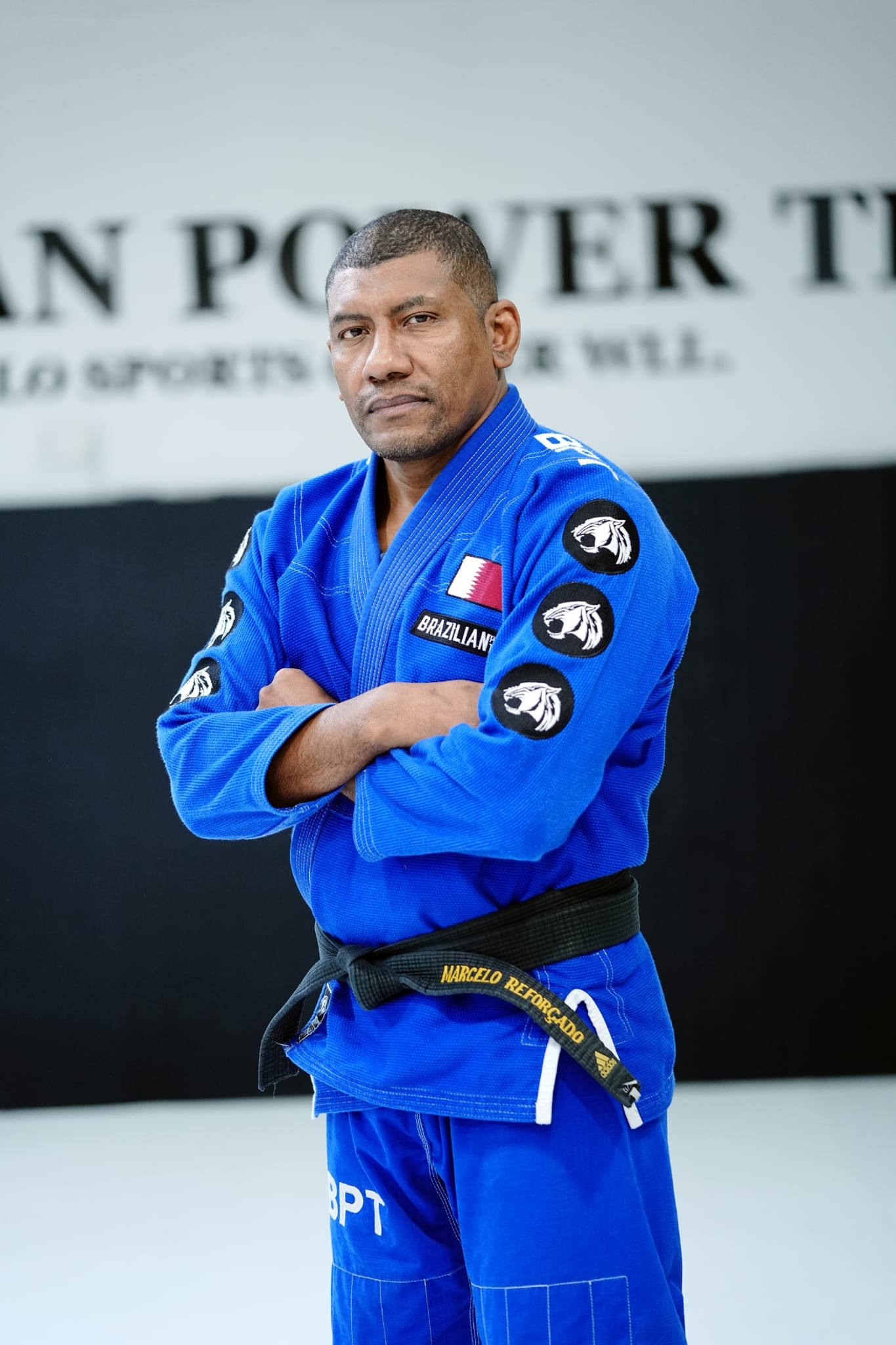 Professor Marcelo Bernardo at Brazilian Power Team